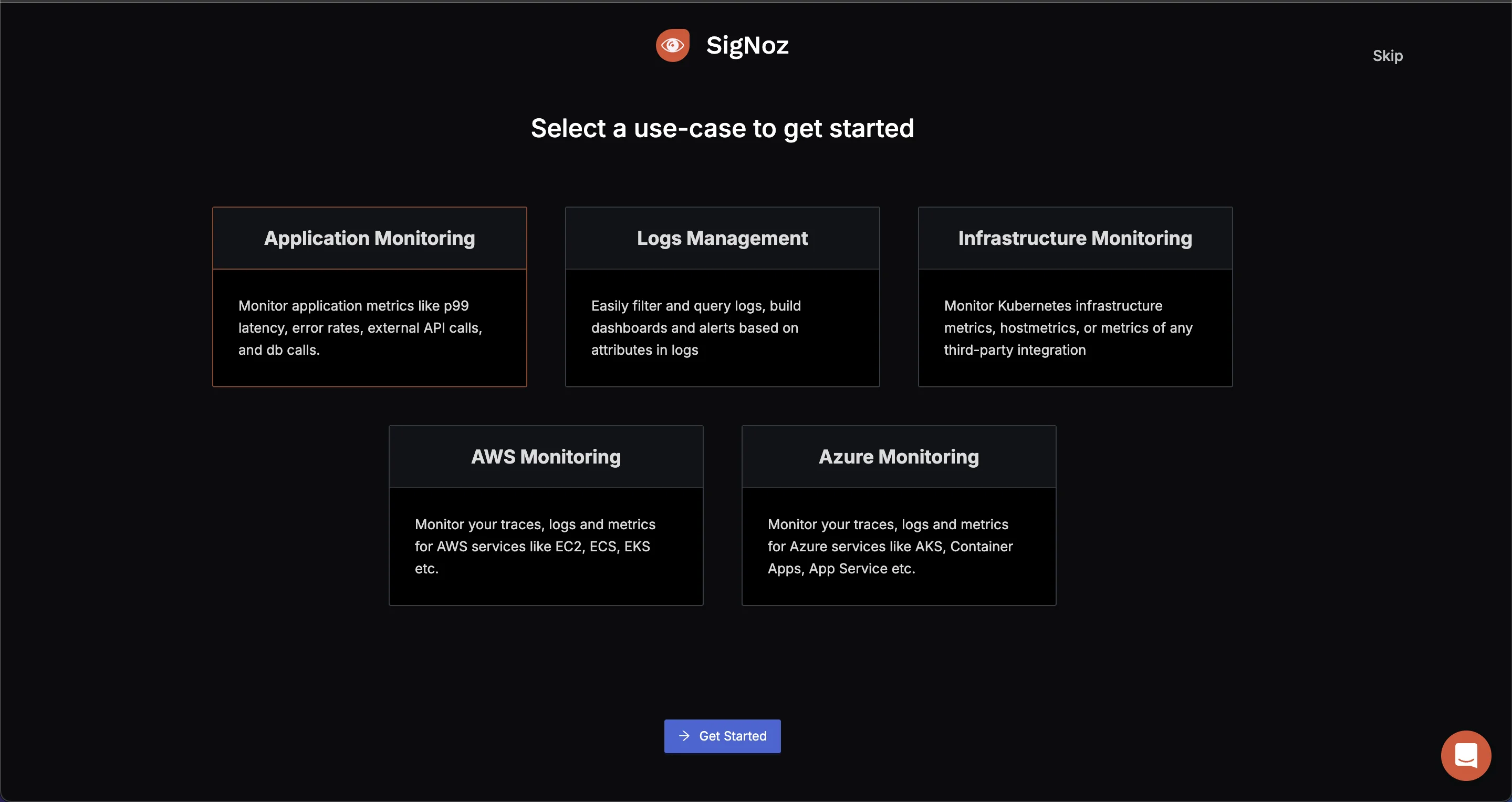 SigNoz Getting Started